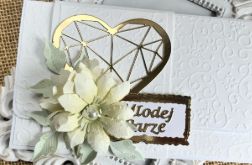 206,Kartka kopertówka dla młodej pary