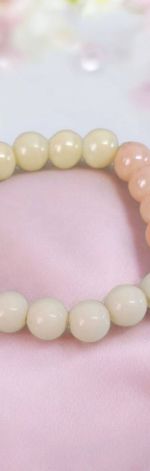 Bransoletka na gumce pastel