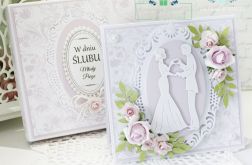 Duet ślubny - kartka w pudełku 01