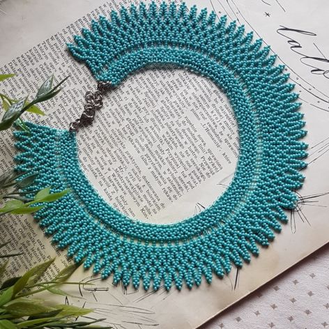 Naszyjnik Krywulka Turkusowa Lawinia