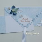 Pamiątka Chrztu św. - 'błękitna koronka' - 