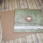 Kartka ślubna dla podróżników z mapą 5 - ślubna kartka dla podróżników
