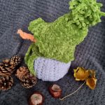Duży bałwanek szydełko Handmade bałwan święta - 