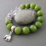 Zielono-oliwkowa ze słonikiem. - 