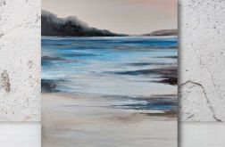 Pejzaż -obraz akrylowy formatu 100/70 cm .