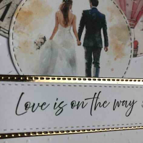 Kartka ślubna w pudełku!