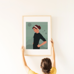 Plakat Audrey green 50x70cm - 3