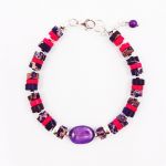 Bransoletka srebrna w paski. - Bransoletka srebrna w paski.