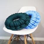 Piękne Plecione Poduszki HANDMADE - PROMOCJA - Ręcznie szyte poduszki dekoracyjne do pokoju dziecięcego