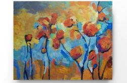 W ogrodzie-obraz akrylowy