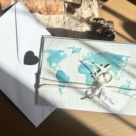 015,kartka na ślub w szczęśliwą podróż