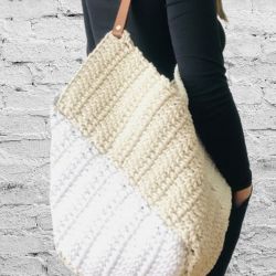 Duża torba ,torebka damska,siatka pleciona...