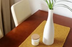 Bieżnik,obrus ręcznie robiony na stół 35x100cm.