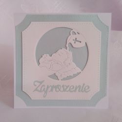 Zaproszenie na uroczystość Chrztu Św. w18