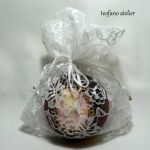 Bombka pluszowa z kameą. - teofano atelier, pudełko