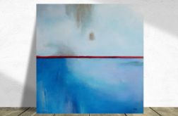 Abstrakcja-obraz akrylowy formatu 70x70 cm