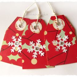 Karneciki - bileciki do prezentów (3szt.)