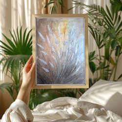 Oryginalna akwarela. Łąka II A3