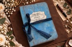 Pamiętnik handmade A5 "JOURNAL” Unikatowe rękodzieło Idealny prezent świąteczny