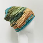 Czapka smurf smerf kolorowa szydełkowa uniseks - zimowa czapka