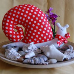 Czerwonokropy - ślimak tilda