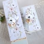 Ślubna skrzynka do wina i kartka 998 - 