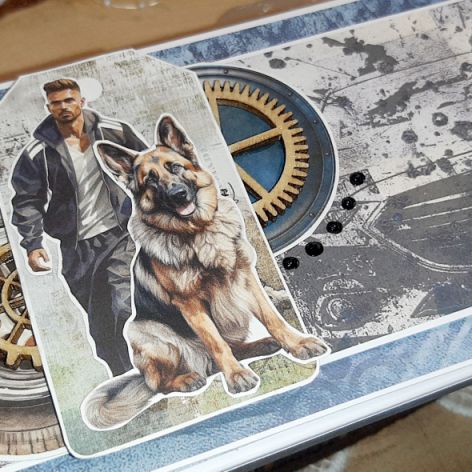 Czekoladownik z psem