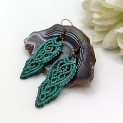 „MASHA” kolczyki makramowe