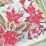 Kartka świąteczna, 9/2025 - Dzwoneczki, choinka, poisencje