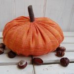 Duża dynia "Ognista pomarańcza" - jesienna dekoracja - ZAREZERWOWANE - 