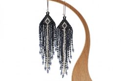 Ręcznie szyte kolczyki NYX