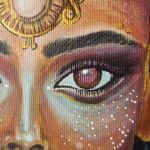 Obraz akryl na płótnie WARRIOR - kobiecy obraz