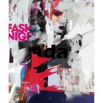 Fashion Night I - grafika cyfrowa,2017 - Zdjęcie prezentujące obramowanie z samym passe-partout