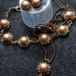 Biżuteria - Motyle i złote perełki - Motyle i złote perełki