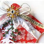 Rękawica - kartka świąteczna - 