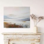 Horyzonty-obra akrylowy 50/60 cm  - 