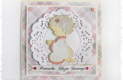 Kartka na Chrzest dla dziewczynki