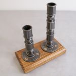 Świecznik Loftowy 2-ramienny F002_1-W1 Loft - Świecznik Loftowy F002_1-W1 Loft