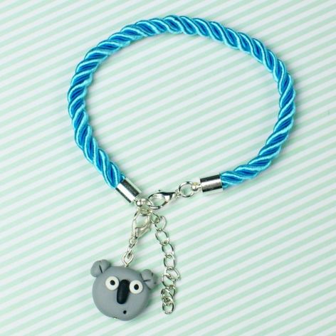 Bransoletka z MISIEM KOALA z modeliny