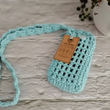 Mini torebka ,crossbody,na telefon,mięta
