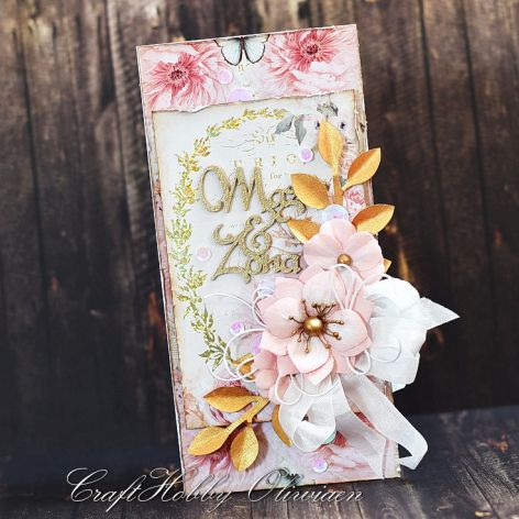 Mąż & Żona - kartka ślubna