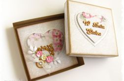 Kartka na ślub w pudełku