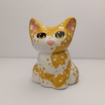 Figurka Żółty Kot Kotek Miniaturka - Front