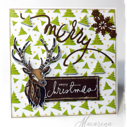 Jelonek wśród choinek