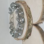 Bransoletka plecione kółeczka  - Idealna na prezent prosta bransoletka