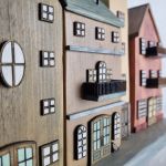 Wieszak - drewniane domki - na klucze i inne drobiazgi 19 - 