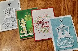 Zestaw kartek świątecznych Boże Narodzenie 30szt