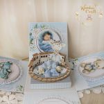 Exploding box chrzest roczek "OhBaby2" GOTOWY - 