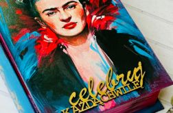 Dekoracyjny kufer książka z Fridą Kahlo, idealny na prezent