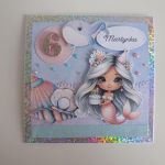 Personalizowana kartka na urodziny Syrenka - Personalizowana kartka na urodziny Syrenka